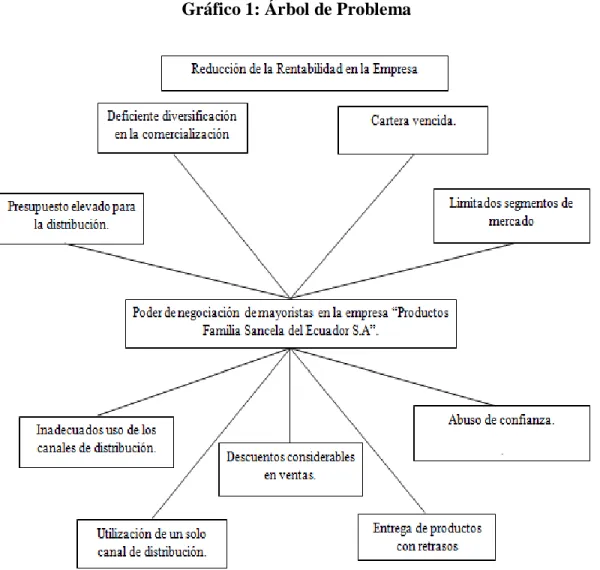 Gráfico 1: Árbol de Problema