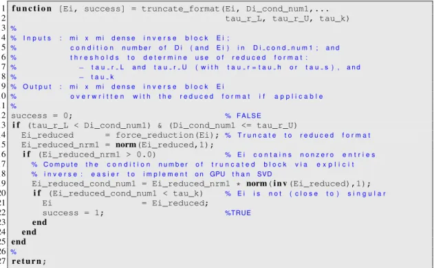 Figure 5. Details of the procedure for deciding whether or not to select a reduced format.