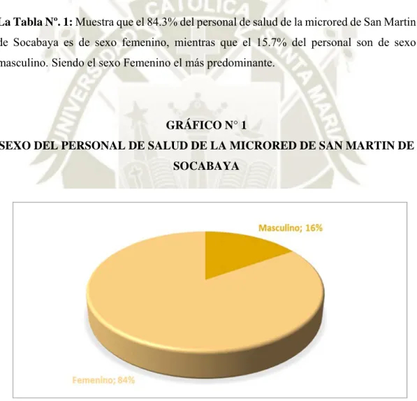 GRÁFICO N° 1 