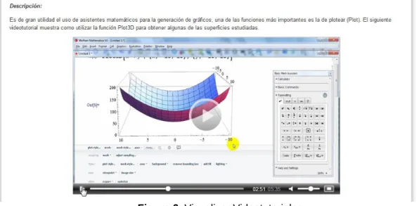 Figura 6. Visualizar Videotutoriales 