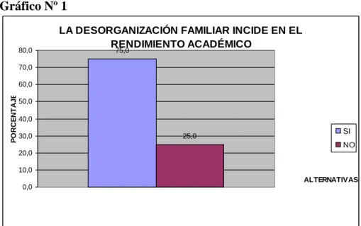 Gráfico Nº 1 
