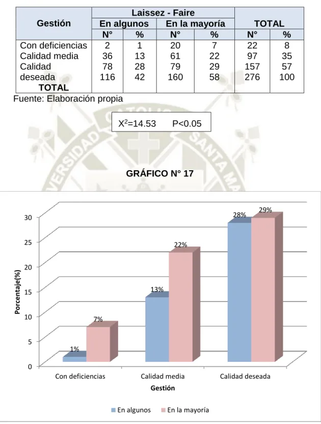 GRÁFICO N° 17 