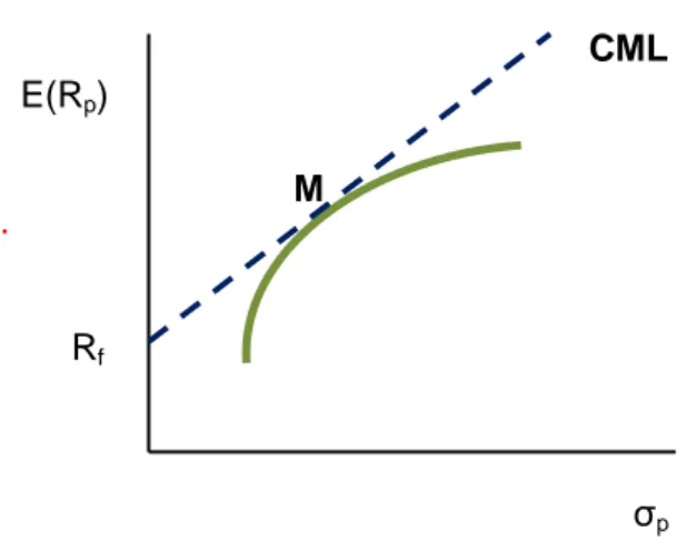 Figura 6. Línea del mercado de capitales (Capital Market Line). 