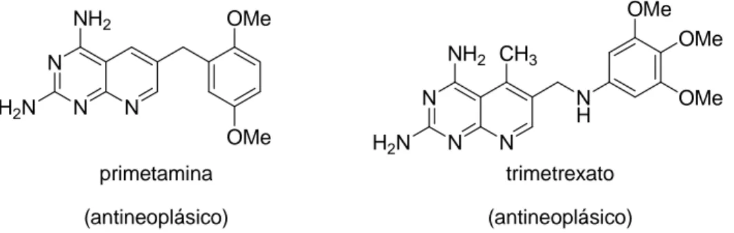 Figura 12: Piridopirimidinas inhibidoras de la DHFR 