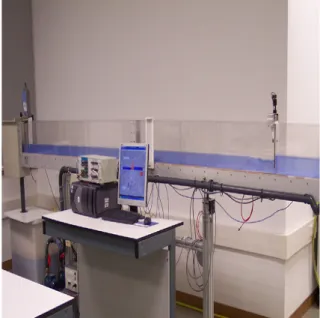 Figure 1: Prototype hydraulic canal in laboratory