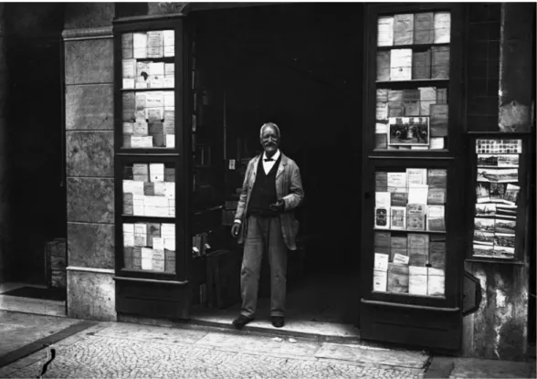 Figura 4. [O alfarrabista Pires], fotografia de Joshua Benoliel, p&amp;b, 1907. ©Arquivo Fotográfico de  Lisboa.