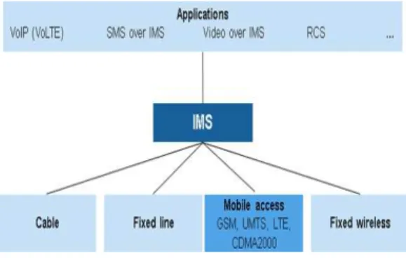 Figura 2. Estructura IMS