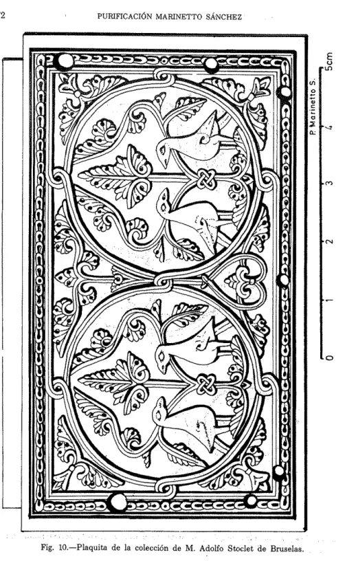 Fig.  10.-Plaquita  de  la  colección  de  M.  Adolfo  Stoclet  de  Bruselas. 