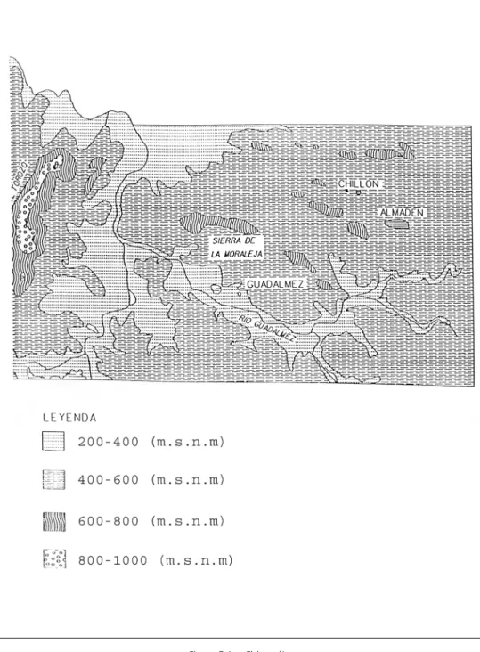 Figura 5.1. Fisiografía.
