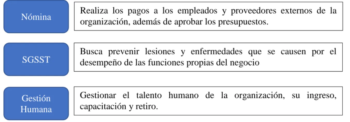 Ilustración 5 Procesos de Apoyo 
