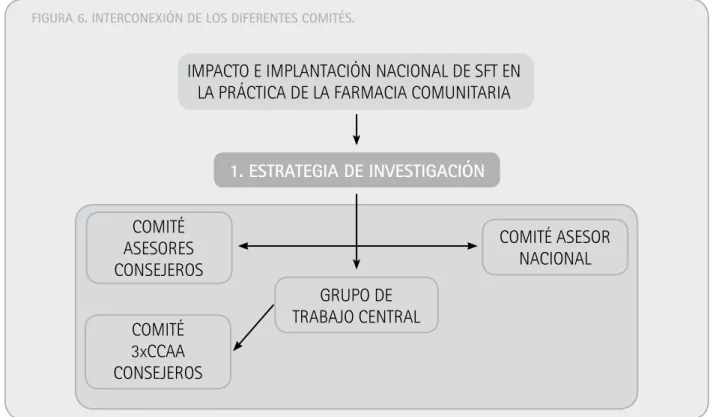 FIGURA 6. INTERCONEXIÓN DE LOS DIFERENTES COMITÉS.