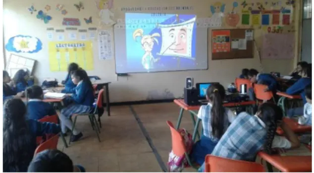Figura 2. Uso de recursos multimedia  