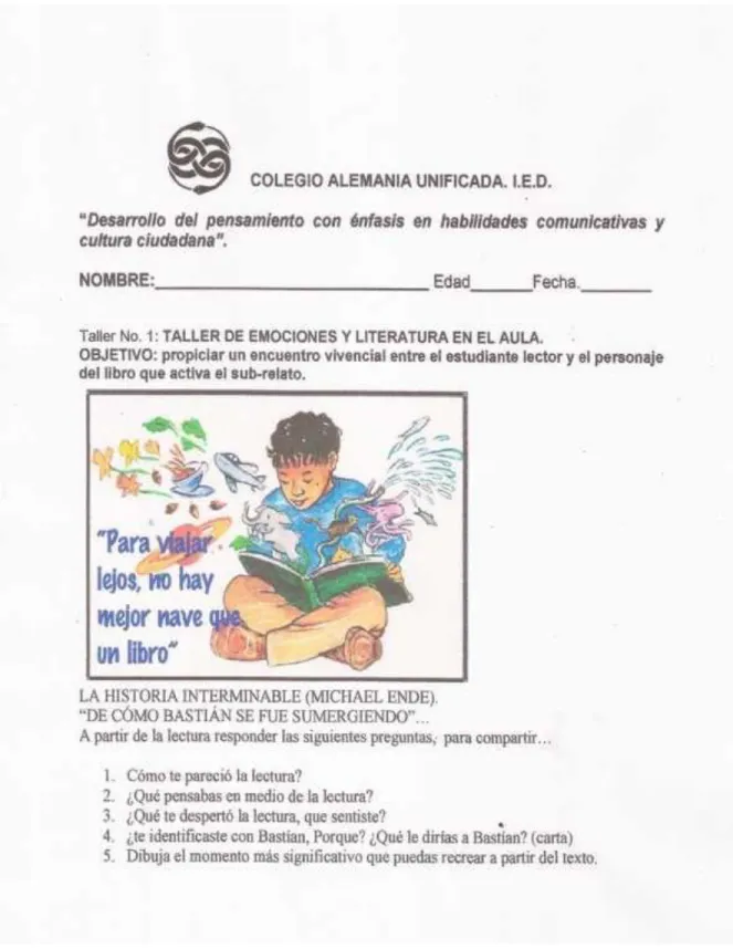 Fig 6: taller No 2 La historia interminable