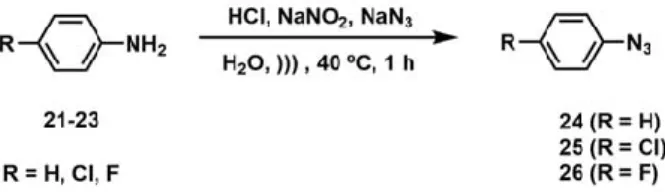Table 4. Optimization of reaction conditions for the synthesis of compounds 17–20. 1,2.