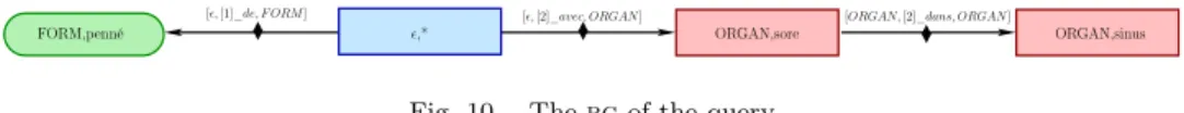 Fig. 10. The bg of the query