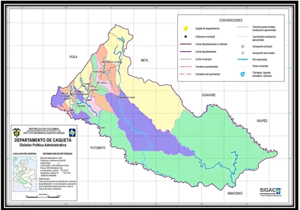 Figura 1. Mapa Político Administrativo 