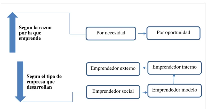 Figura 6. Clasificación de emprendedores 