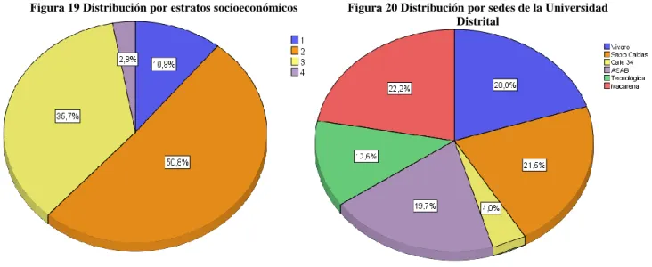 Figura 19), se observa que más de la mitad de la población pertenece al estrato 