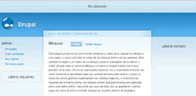 Figura 3. Ejemplo de regiones de un tema 