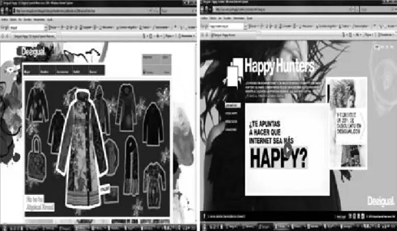 Figura 3. Web general de la marca  Figura 4.Microsite 