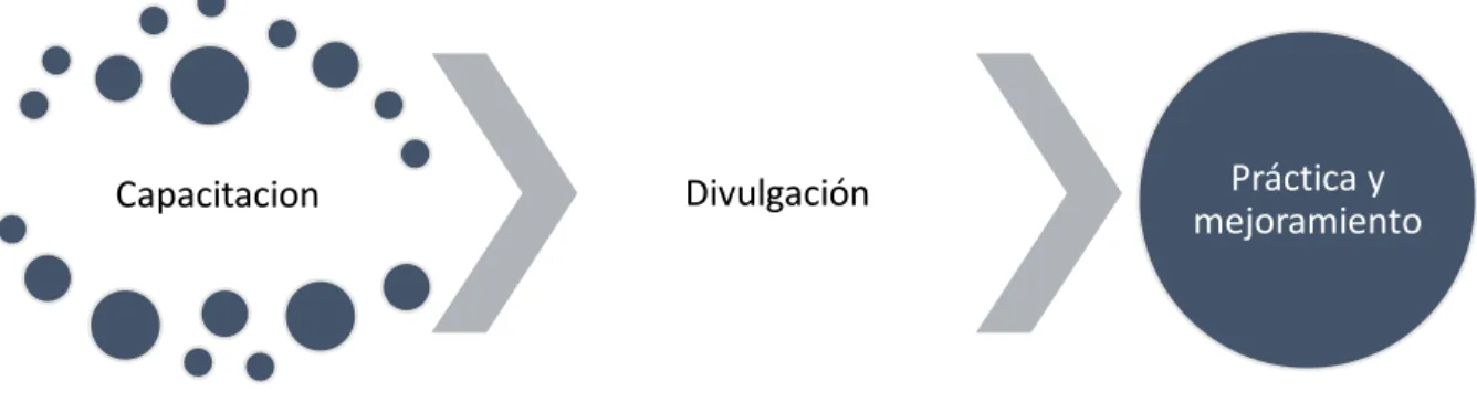 Figura  3 Pasos Efectivos para llevar a cabo una Planeación y Coordinación de una Capacitación