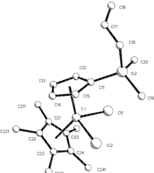 Fig. 1. Perspective view of complex 11 showing the atom numbering scheme.