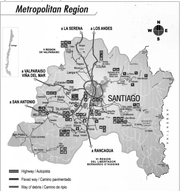 Figura 4. Plano “Metropolitan Region”.