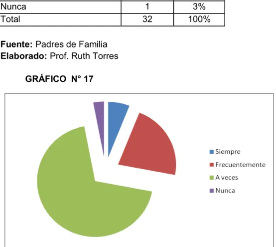 GRÁFICO    N° 17 