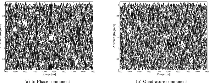 Figure 1.2: Example of a synthetic scan obtained with a coherent measurement (radar) system.