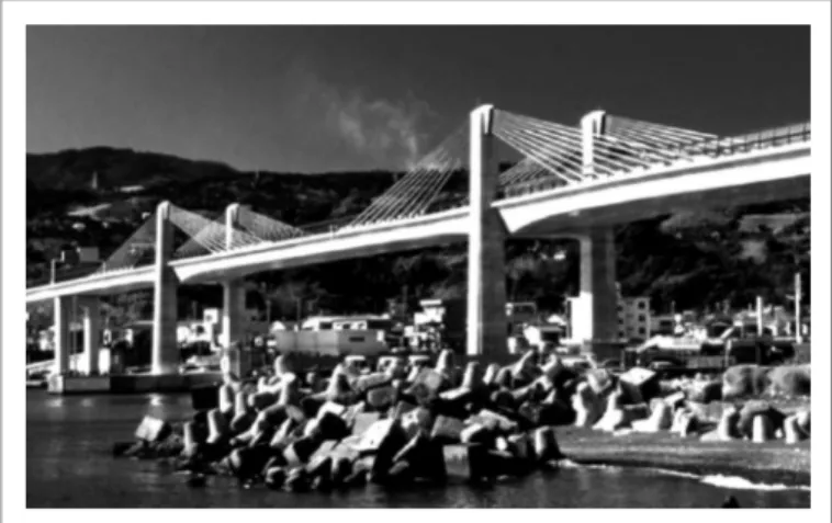 Figura 4. Puente Odawara Blueway en Japón, 1994 (Kasuga, 2006) Figure 4. Odawara Bridge in Japan, 1994 (Kasuga, 2006)El Puente de Ganter, sirvió de inspiración para