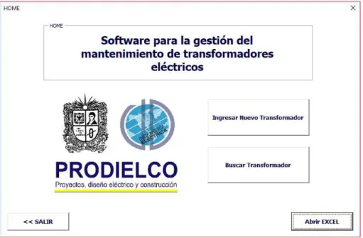 Figura 11 .  Interfaz de usuario principal. 