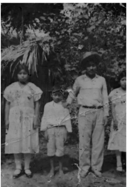 Figure 2. Third generation descendants from San José Yalbac Photo by Lázaro Balam