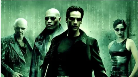 Ilustración 4: ¿Matrix es cultura mediática? (Warner Bros.) 