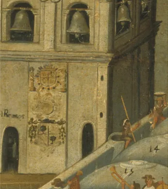 Figure 8. The access to the belfry.