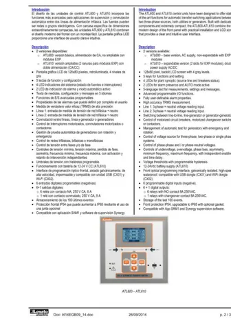 Figura 20:  Manual Tarjeta ATL600 pag.1  Figura 21: Manual Tarjeta ATL600 pag.2 