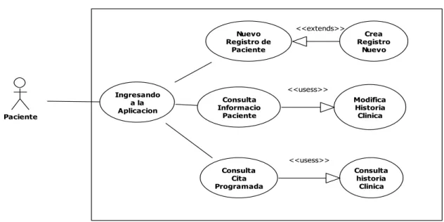 Figura 10. Sistema de información de pacientes
