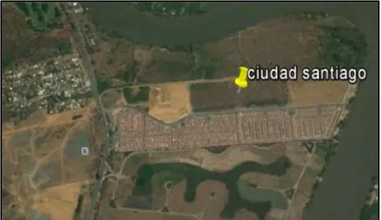 Ilustración 1: Ubicación Urbanización Ciudad Santiago  Fuente: (Google-maps, 2017) 