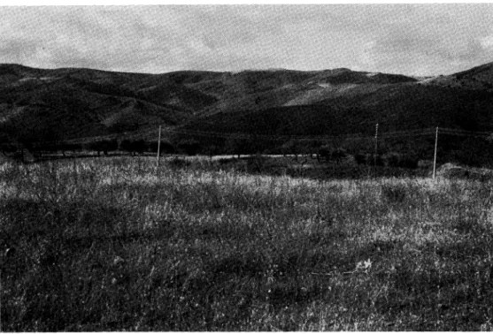 Fig. 4. Rebordo ocidental da Meseta, no sector do Vale da Vila.