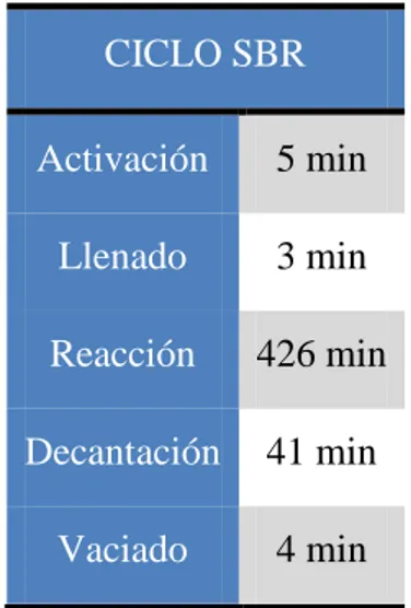 Tabla 8. Medidas periódicas realizadas para el control del proceso. 