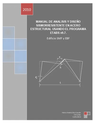 Estructuras De Acero - Ejemplo De Diseño De Edificio SMF Y EBF (en ...