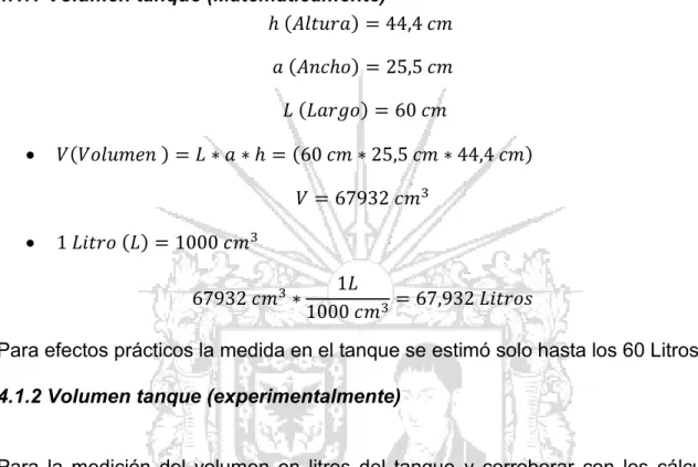 Fig. 19 Pipeta 1 litro de agua. 