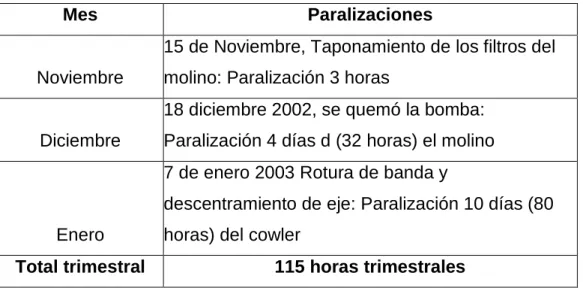 CUADRO No. 13 