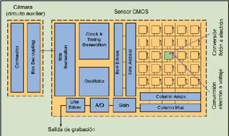 Figura 2: Esquema Sensor CMOS
