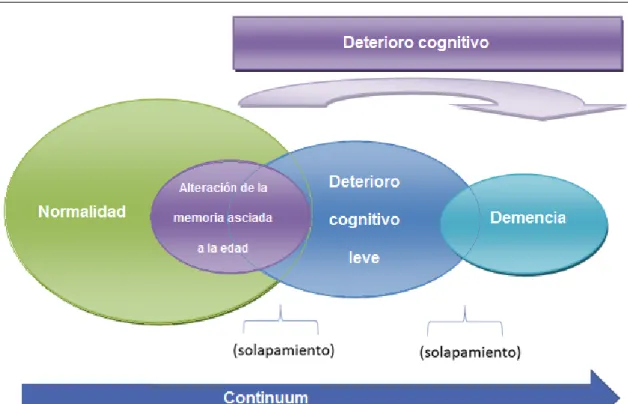 Figura 1.1 Continuum del rendimiento cognitivo 