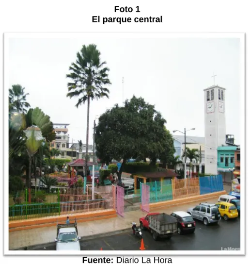Foto 1  El parque central 