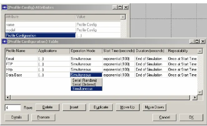 Fig. 2.5 Configuración del acceso a los servicios. 