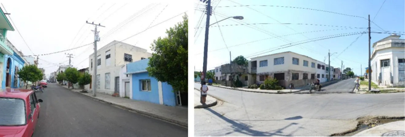 Figura  35,  izquierda.  Edificio  del  MINAZ,  calle  35  entre  50  y  52,  Cienfuegos