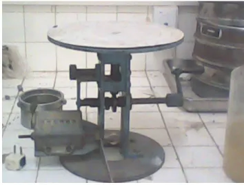 Figura 2.5 Mesa de sacudidas. 