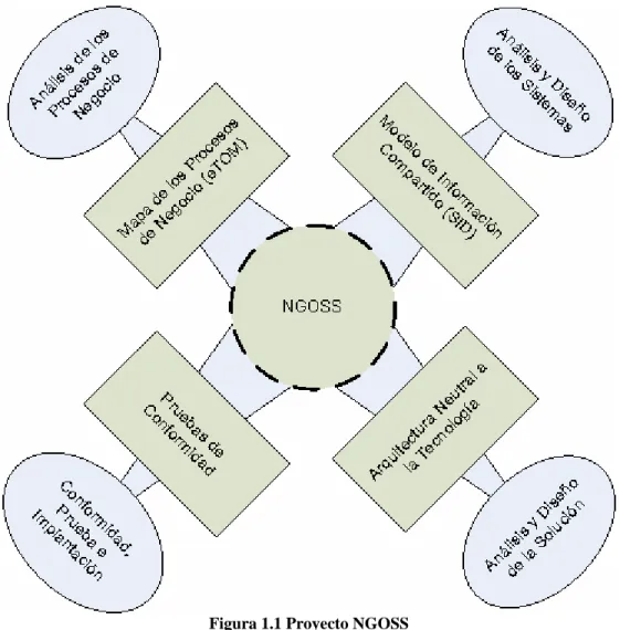 Figura 1.1 Proyecto NGOSS 