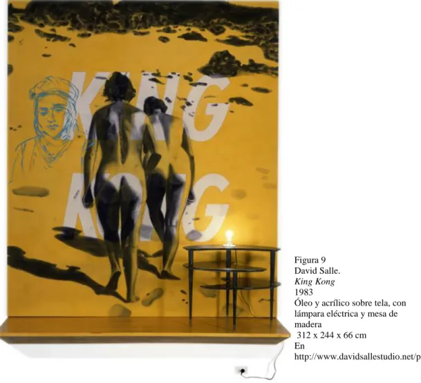 Figura 9   David Salle.  